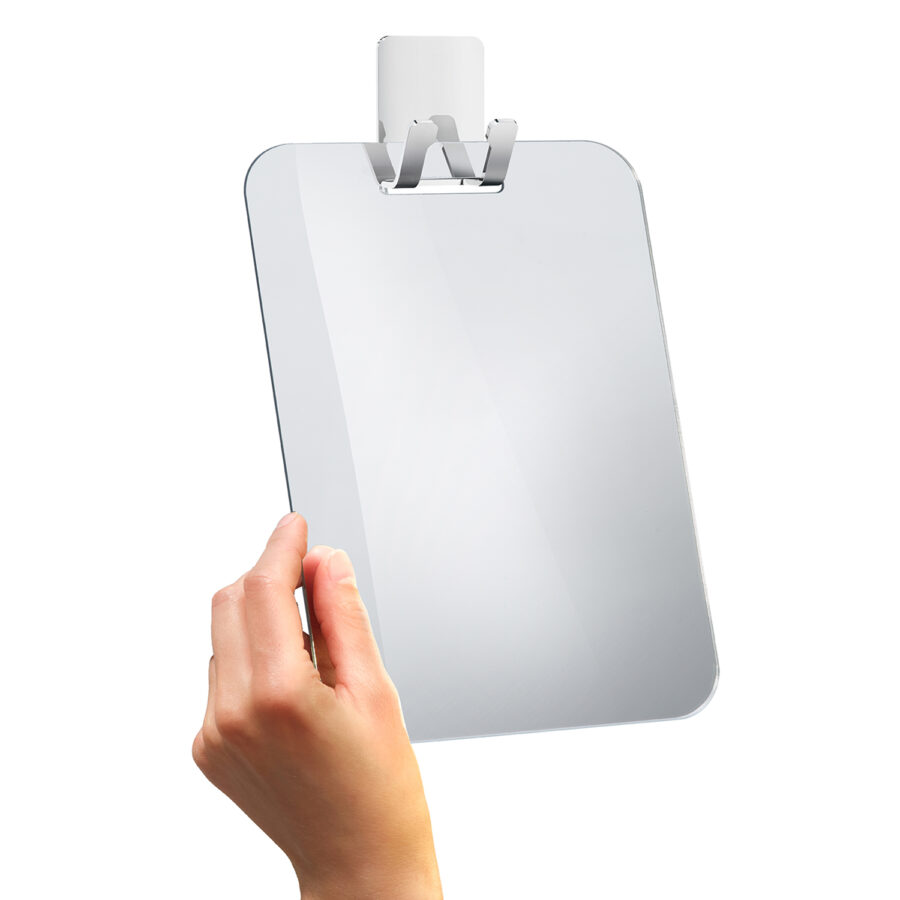 Smedbo Outline Lite plastikinis veidrodis su lipnia kabykla, FK620 - Image 2
