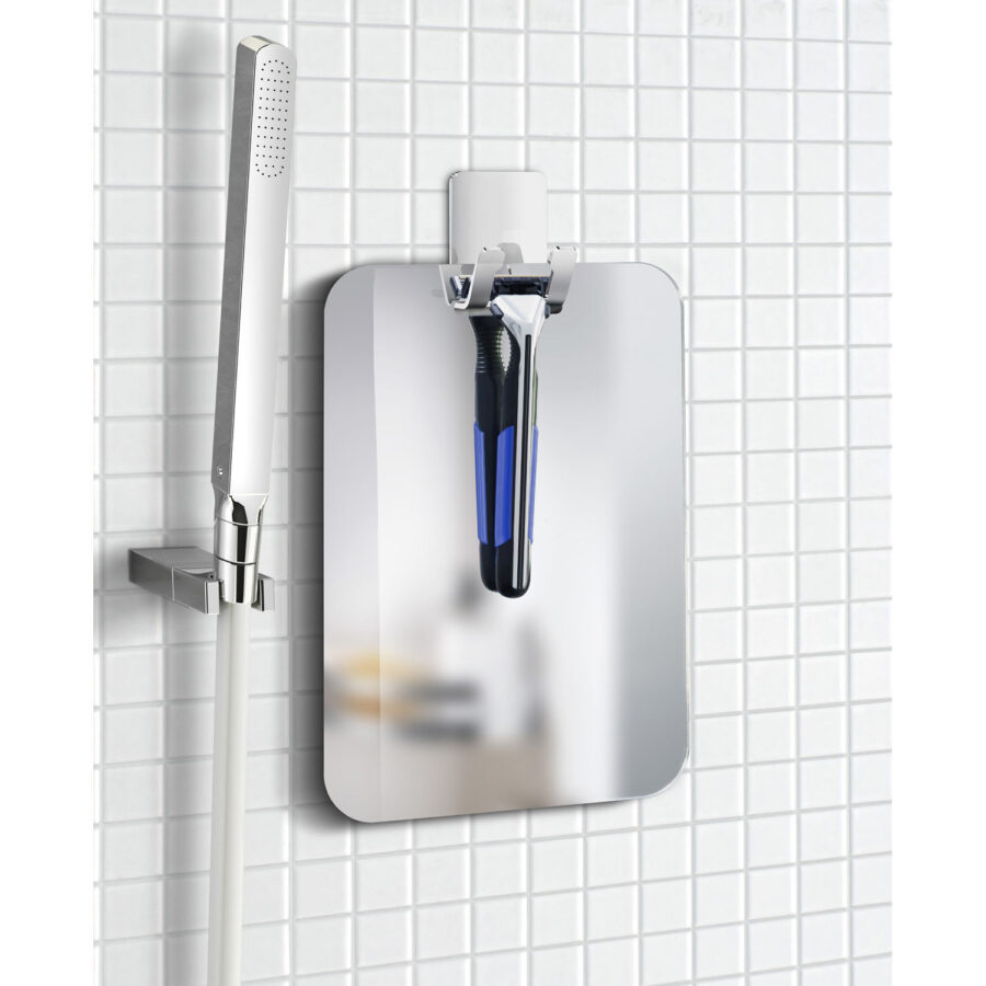 Smedbo Outline Lite plastikinis veidrodis su lipnia kabykla, FK620 - Image 3