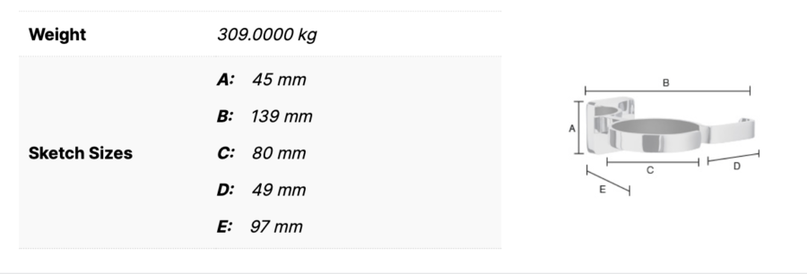 Smedbo Ice laikiklis plaukų džiovintuvui ir tiesintuvui, OK323 - Image 2