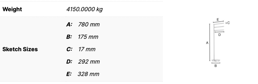 Smedbo Outline Lite trigubas pasukamas rankšluosčių laikiklis, pastatomas, FK608 - Image 2