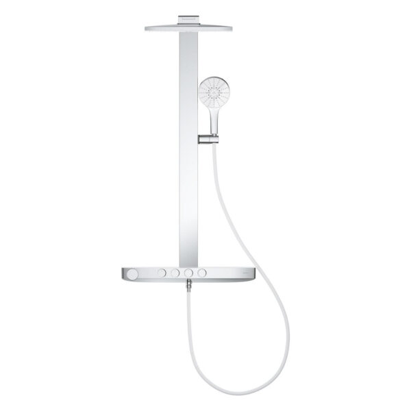 Rainshower Aqua Pure chromuota dušo sistema su termostatu, 100964KI00