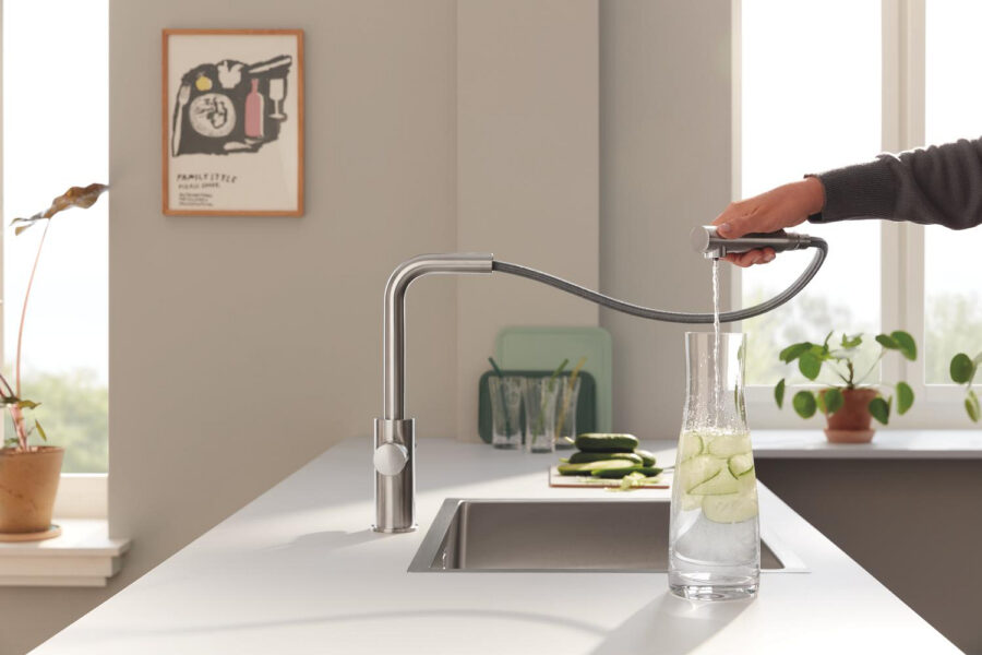 Grohe Blue Pure Minta Juodas Vandens Sistema, 30590DC0 + 40438001 - Image 4