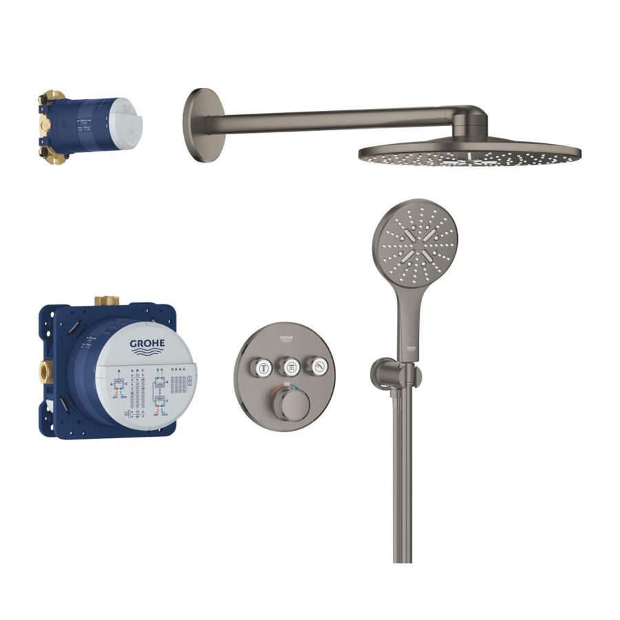 Grohtherm SmartControl paslėpta dušo sistema su Rainshower SmartActive 310, 34863AL0 - Image 2