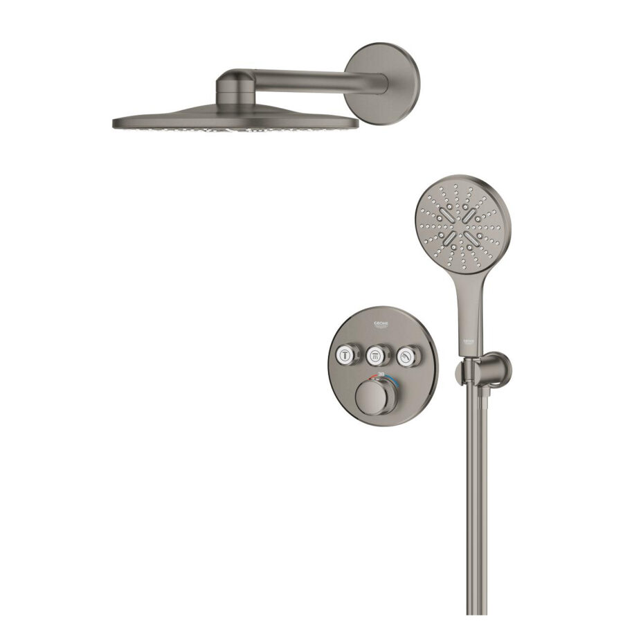 Grohtherm SmartControl paslėpta dušo sistema su Rainshower SmartActive 310, 34863AL0 - Image 3