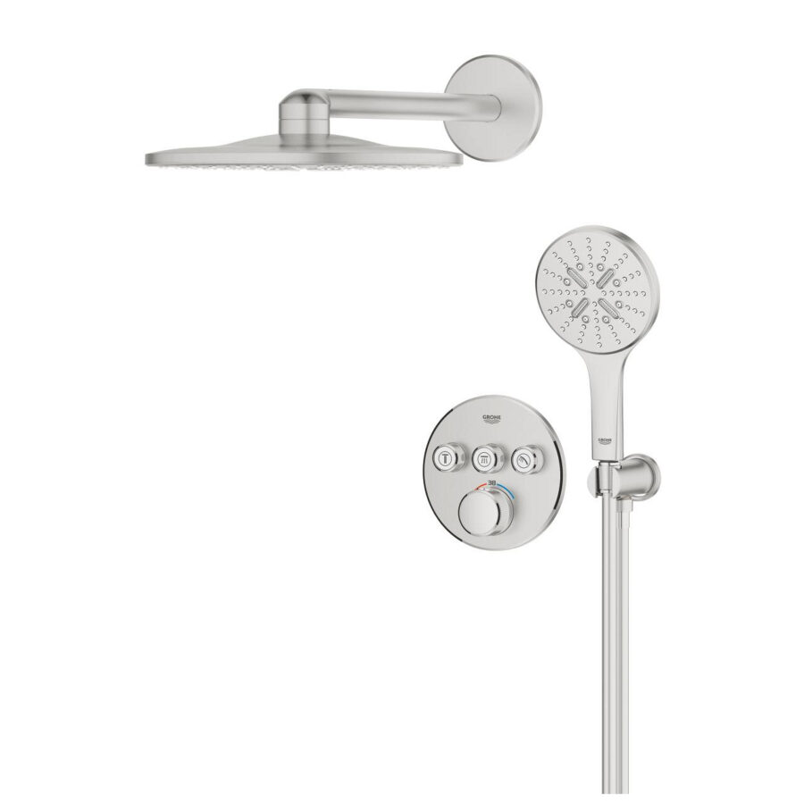 Grohtherm SmartControl paslėpta dušo sistema su Rainshower SmartActive 310, 34863DC0 - Image 2