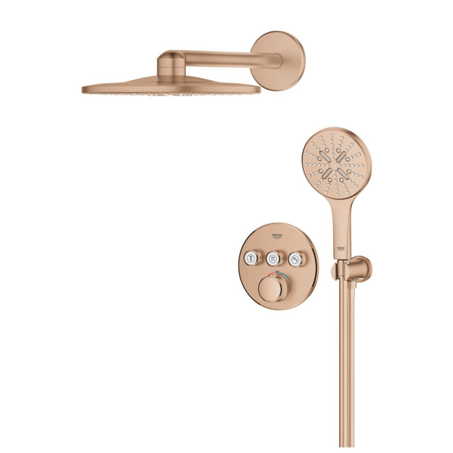 Grohtherm SmartControl paslėpta dušo sistema su Rainshower SmartActive 310, 34863DL0 - Image 3