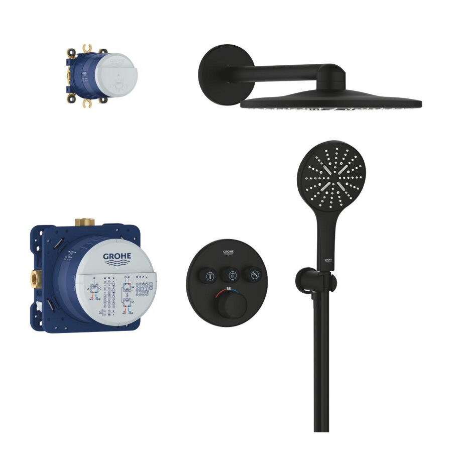 Grohtherm SmartControl paslėpta dušo sistema su Rainshower SmartActive 310, 34863KF0 - Image 2